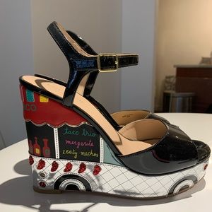 Kate Spade Taco Truck Platform Wedges